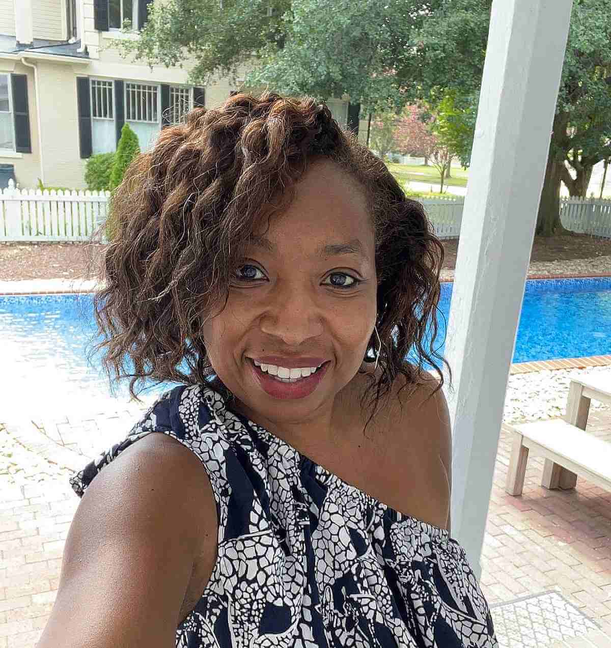 short beautiful undone braids for ladies 40 and over