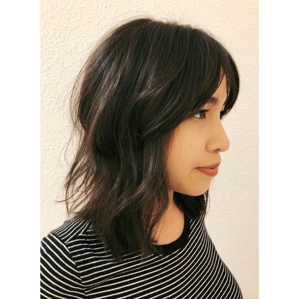 short french crop layered shag haircut