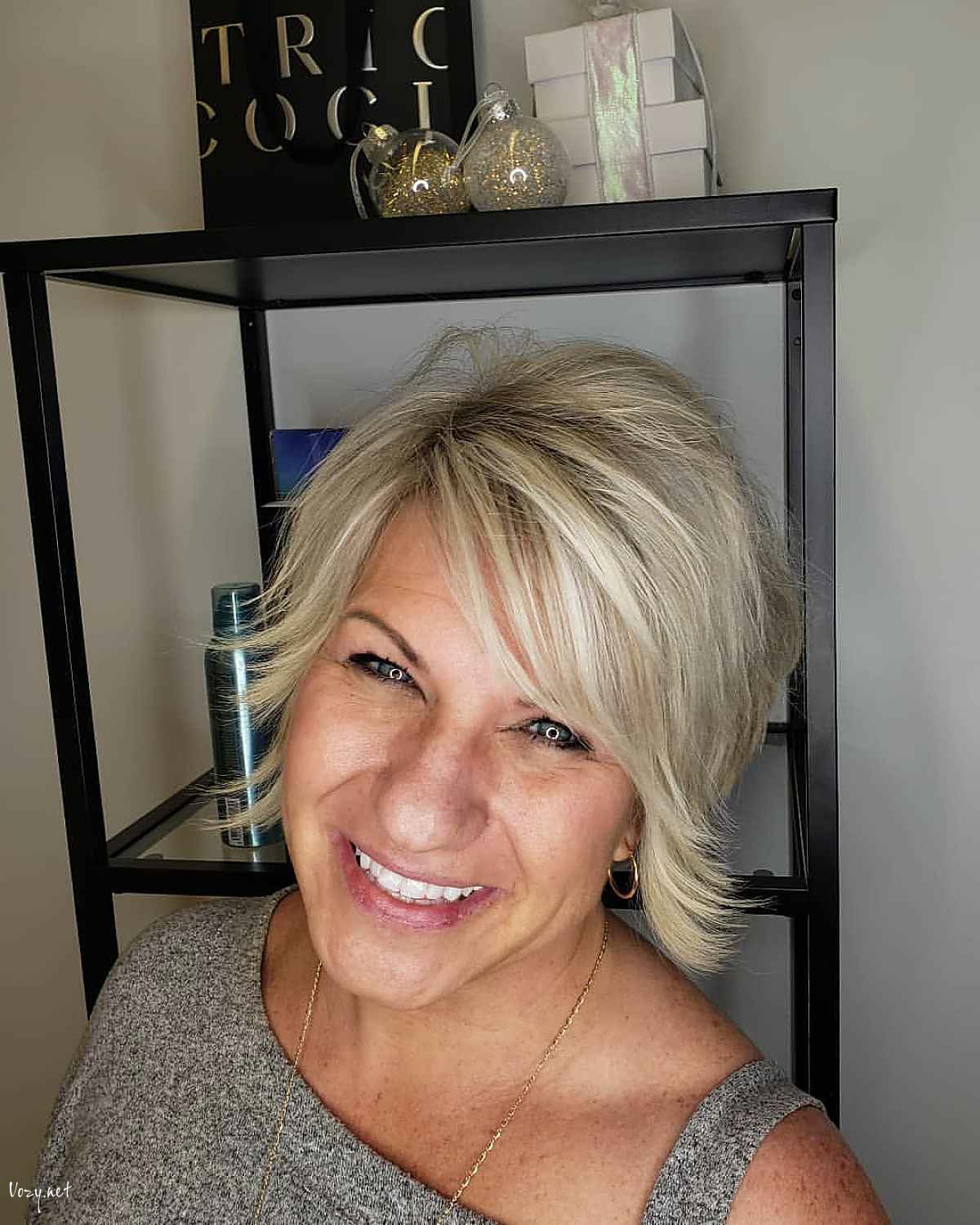 short shaggy layers