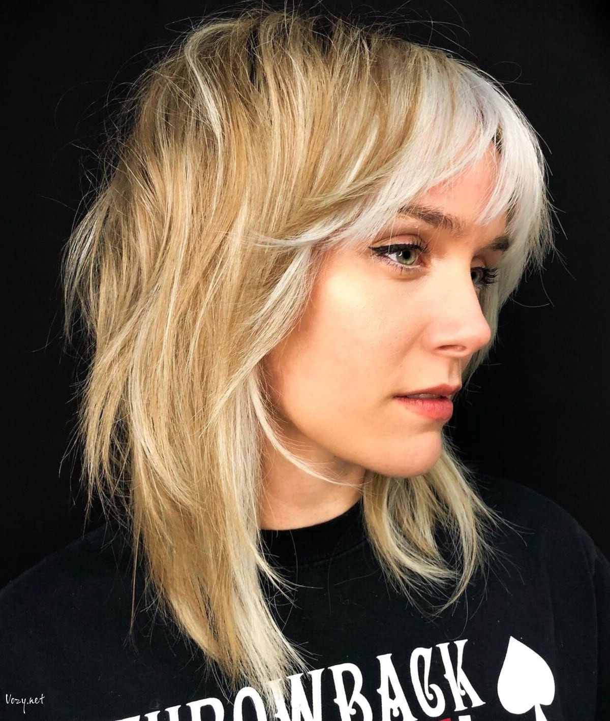 super shaggy layered hair