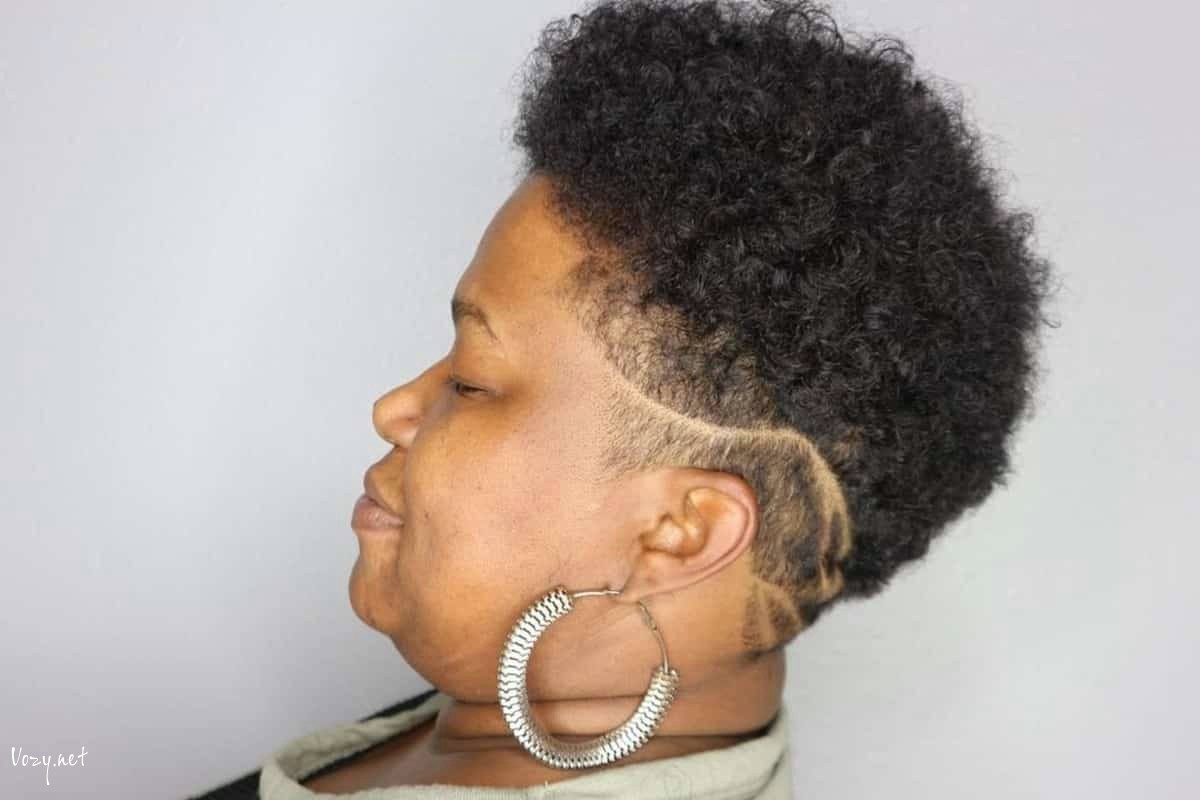 undercut designs for black women over 50