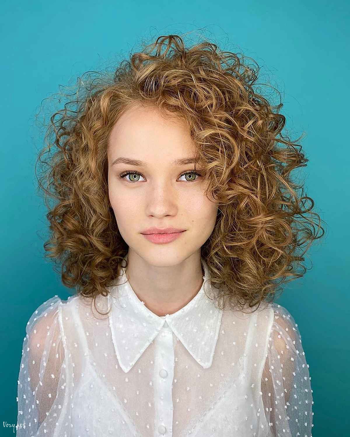 volumizing spiral perm