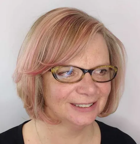 A Pop of Color for Ladies over 50