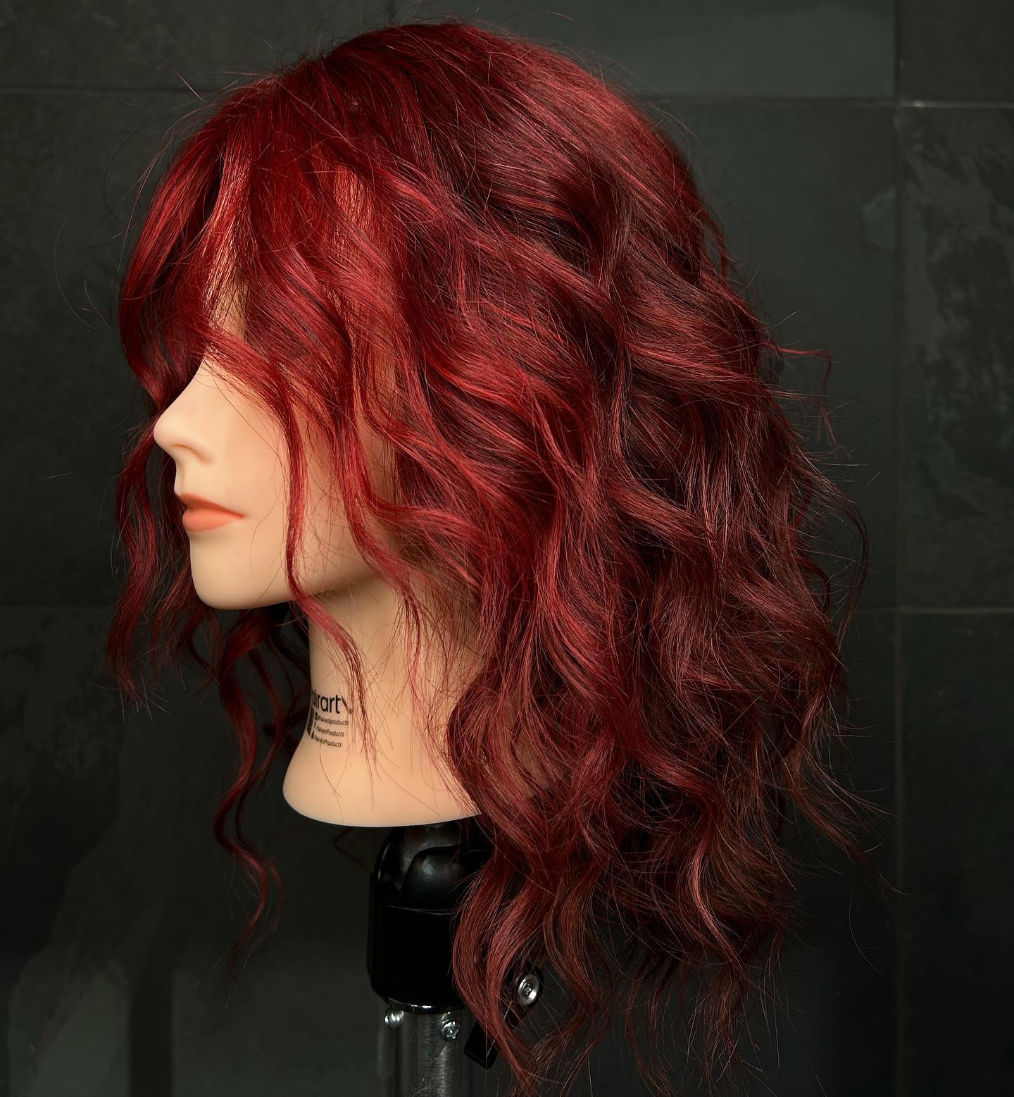 Cool Cherry Brunette Hair