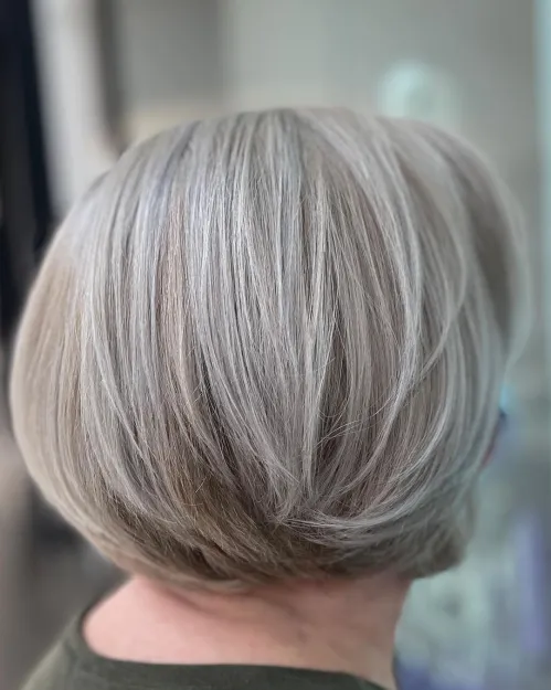 Layered Bob for Thick Hair