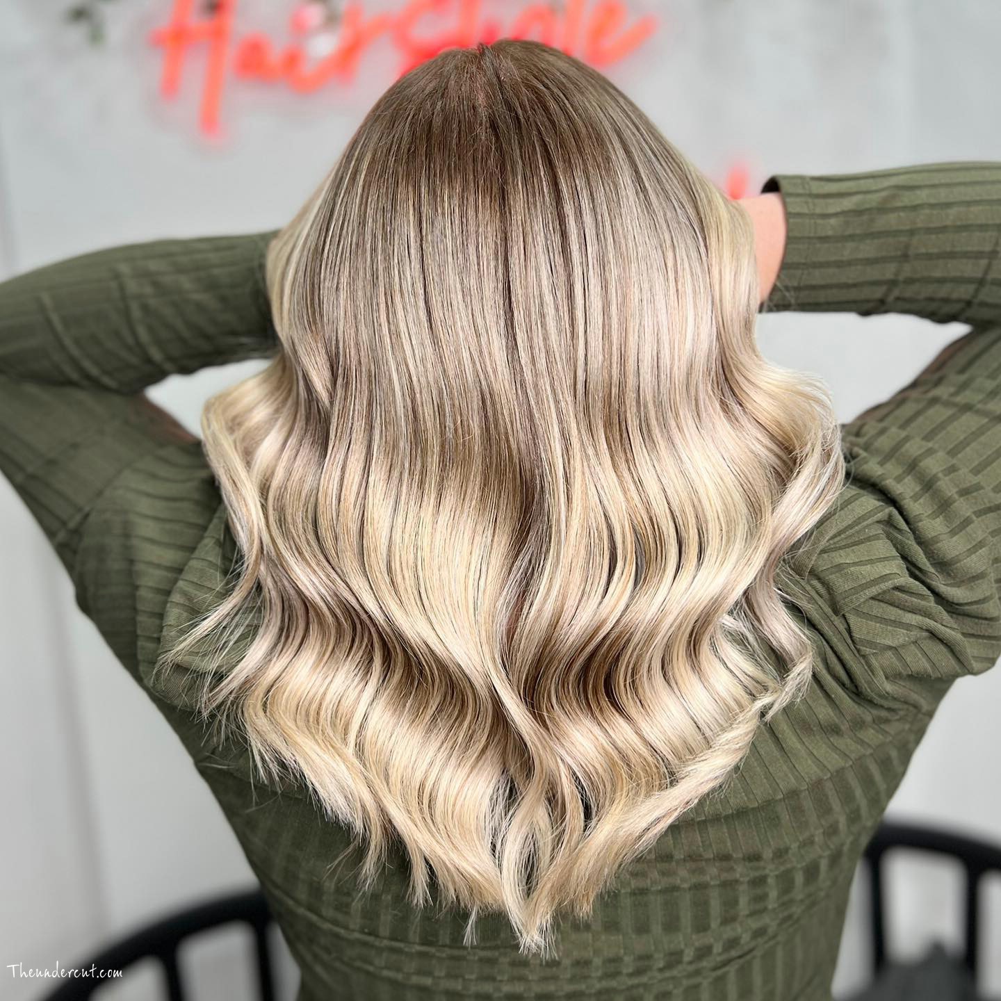 Light Blonde French Girl Wave Hair