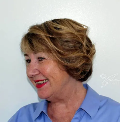 Low Maintenance Short Curly Haircut
