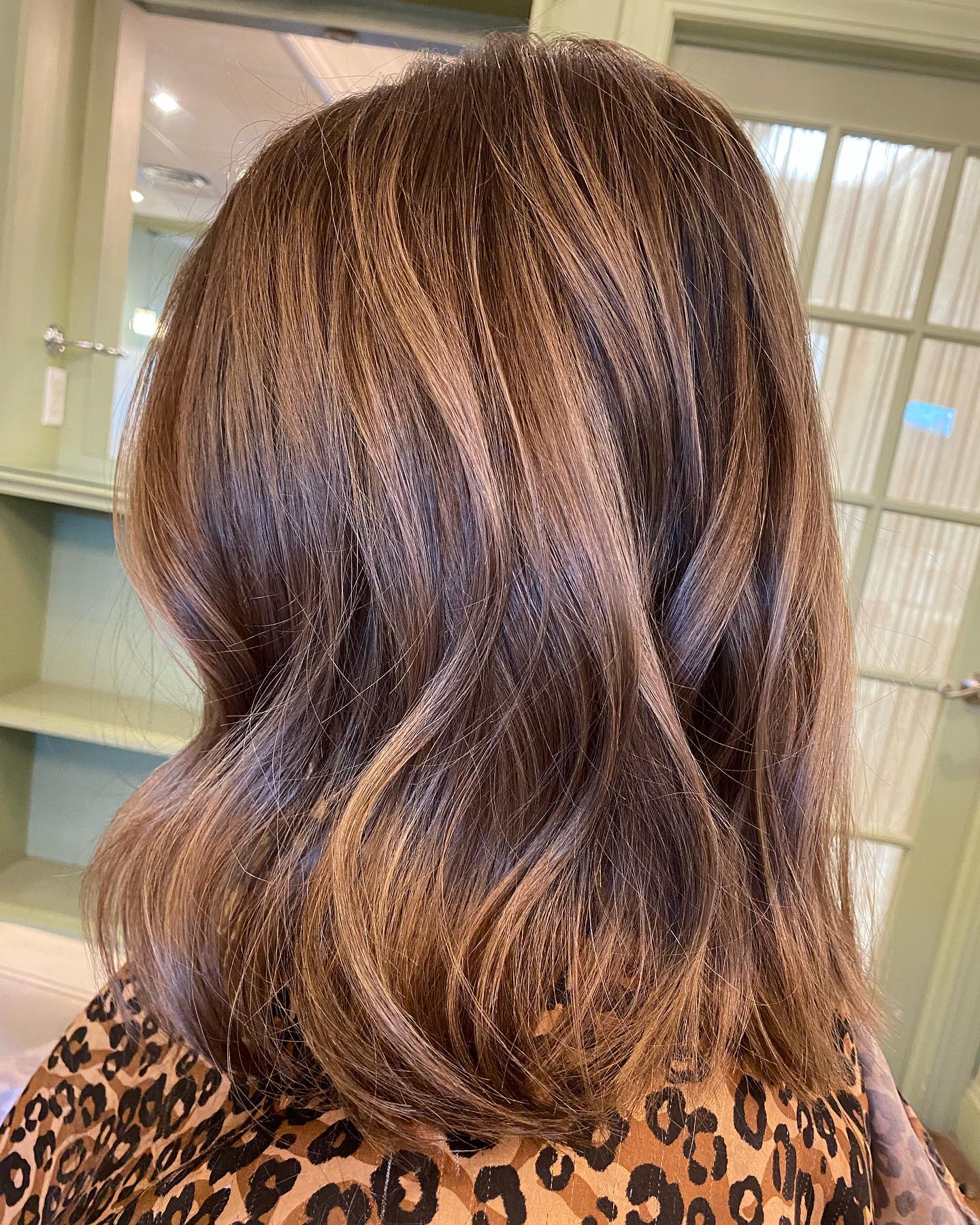 Natural Warm Toned Hairdo