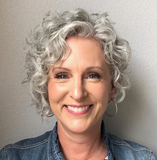 Pixie Bob with Silver Ringlets 60