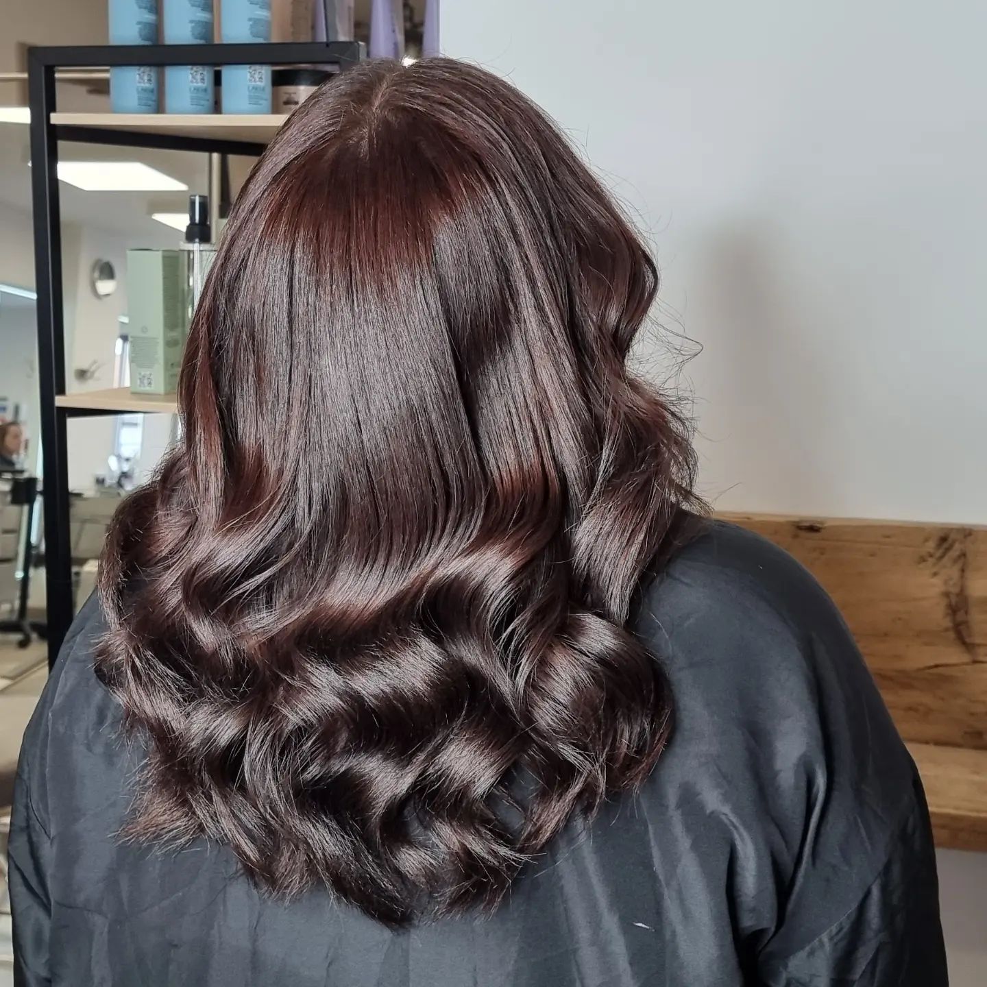 Shiny Cherry Brunette Hair