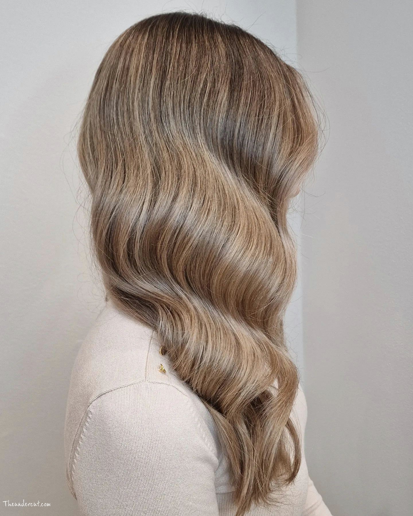 Soft Side Look French Girl Wave Hair
