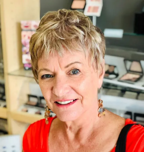 Very Short Choppy Pixie
