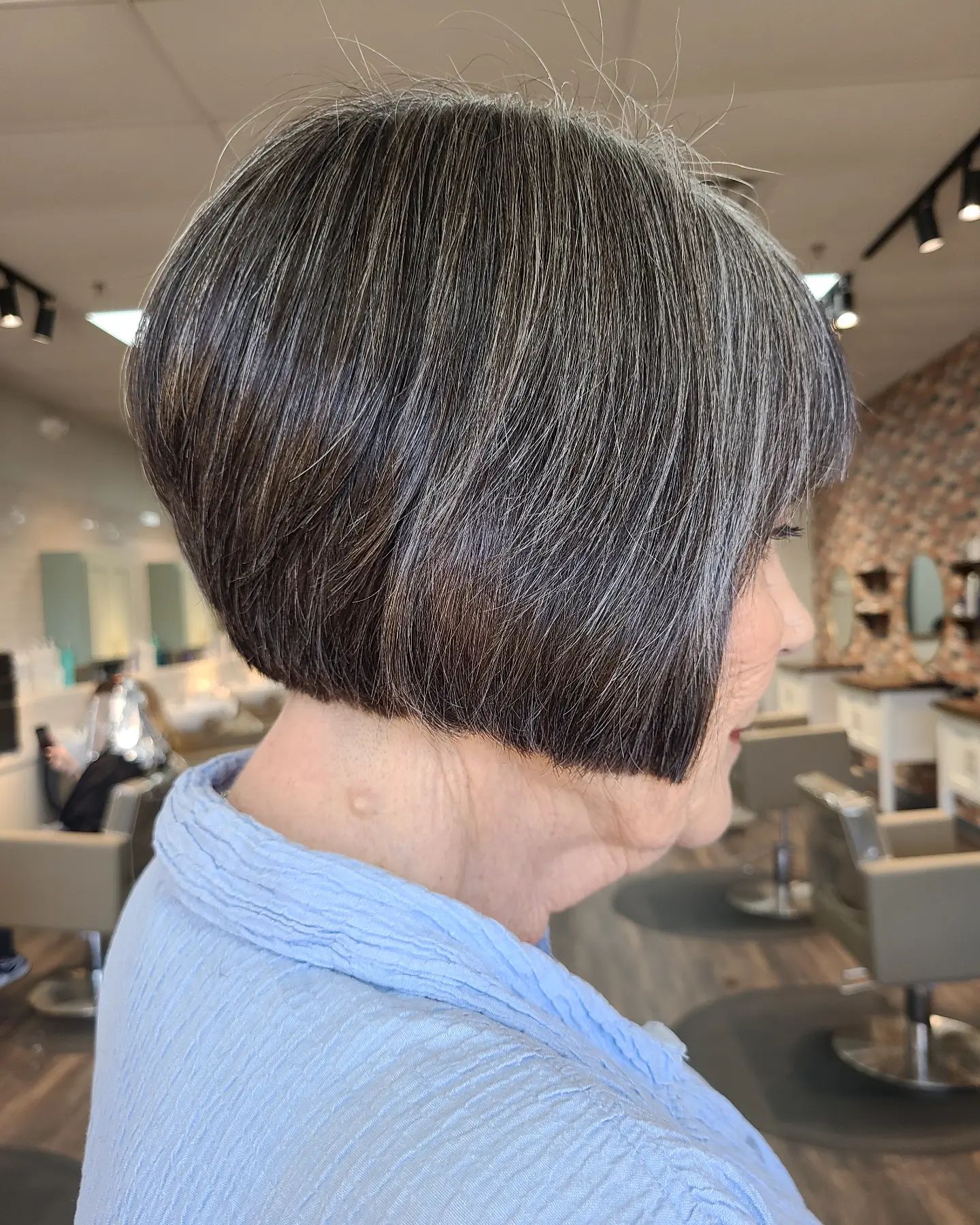 Wedge Hairstyle Look