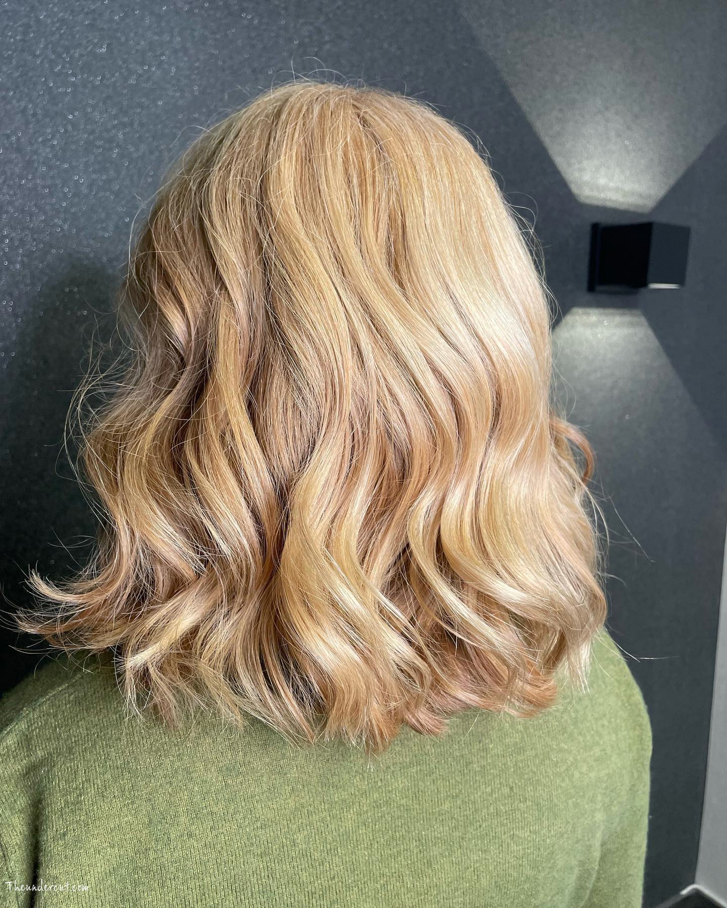 Yellow Toned Blonde French Girl Wave Hair