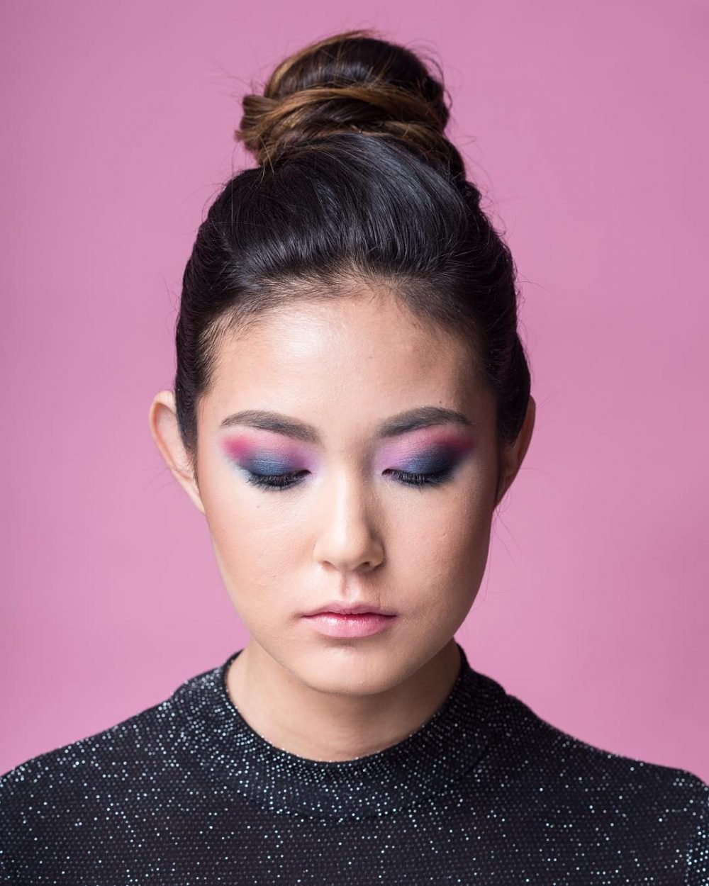 chic topknot simple hairstyles