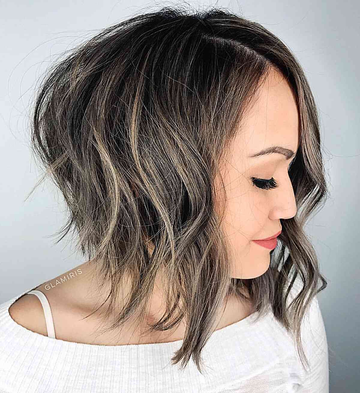 edgy stacked lob
