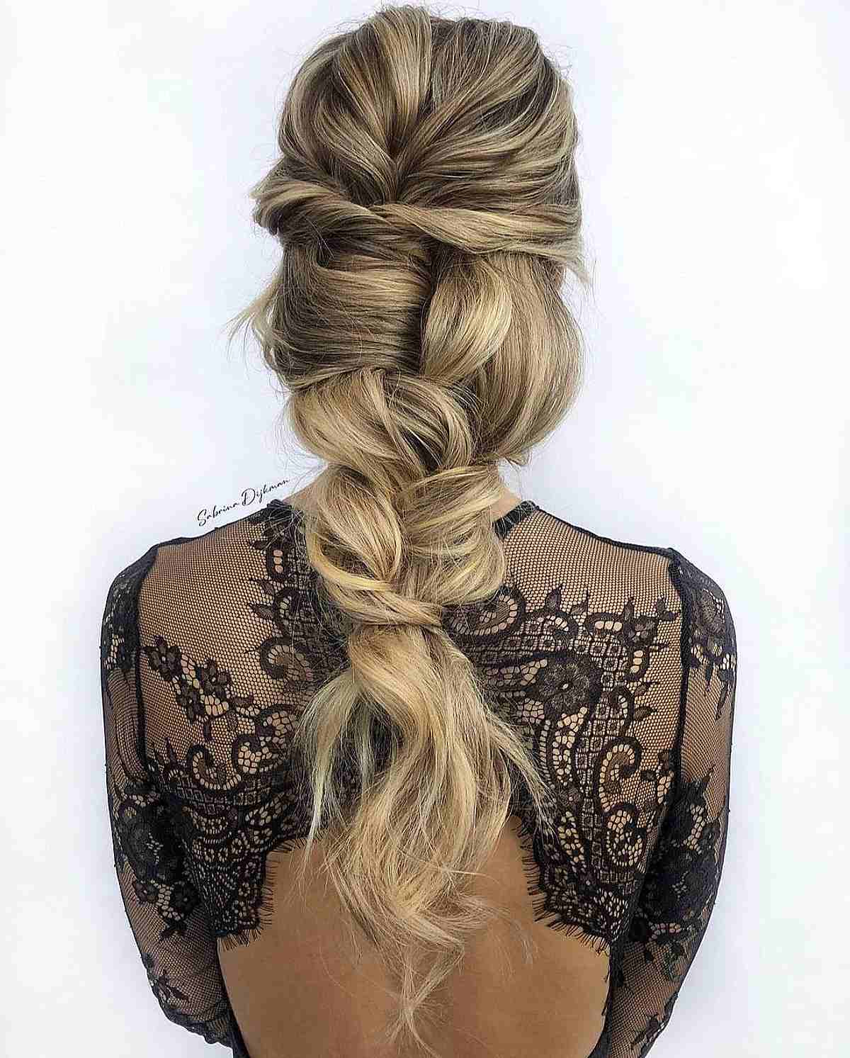 loose braids boho style
