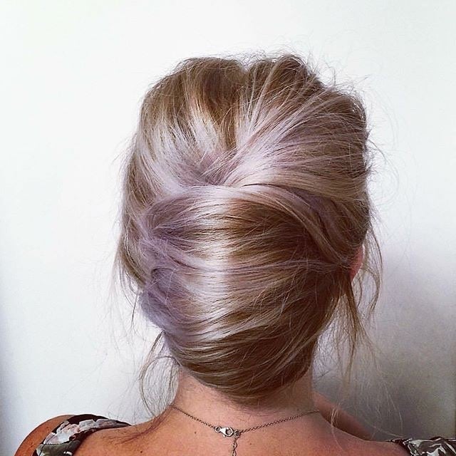 modern french twist simple hairstyles