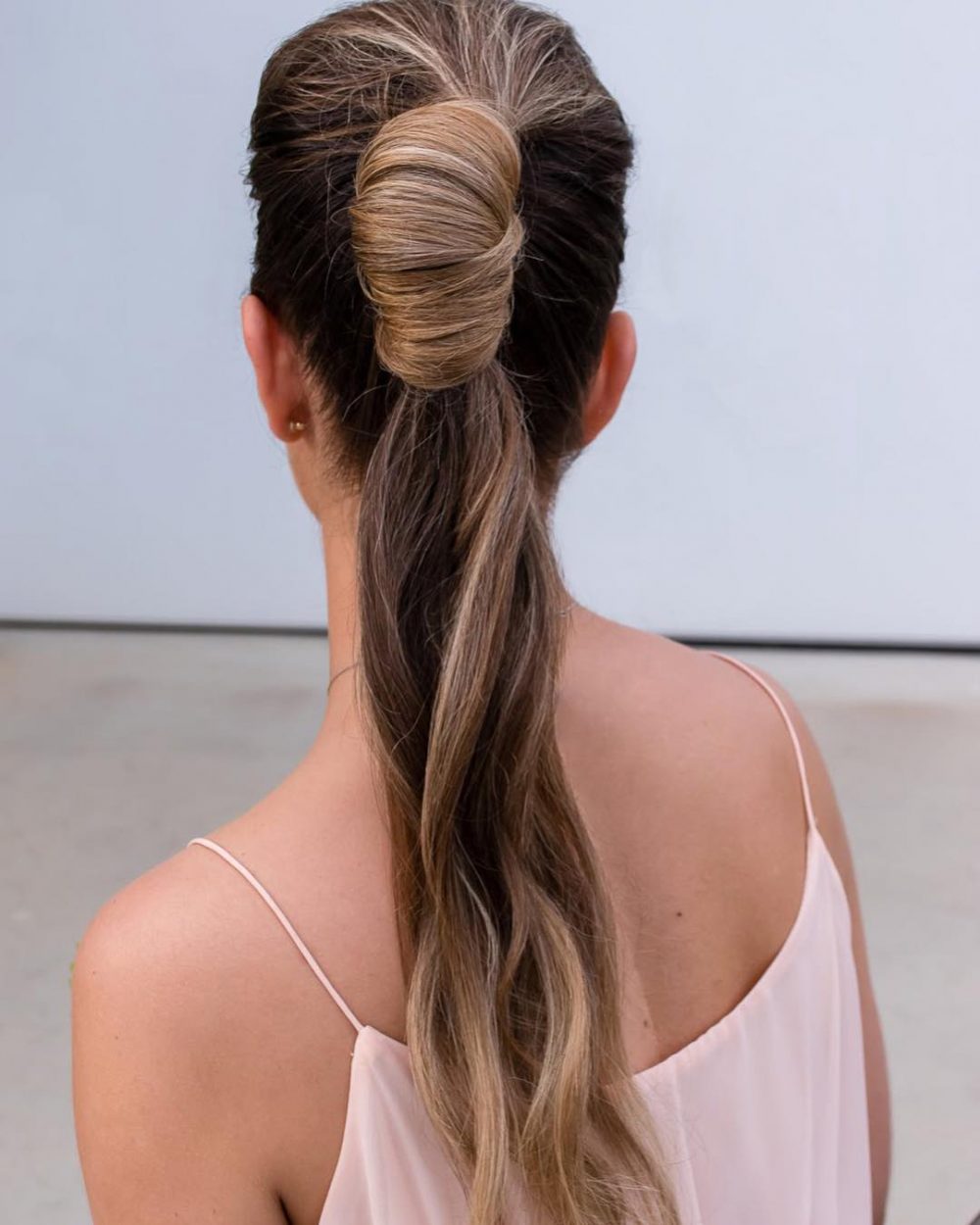 pony with a twist simple hairstyles