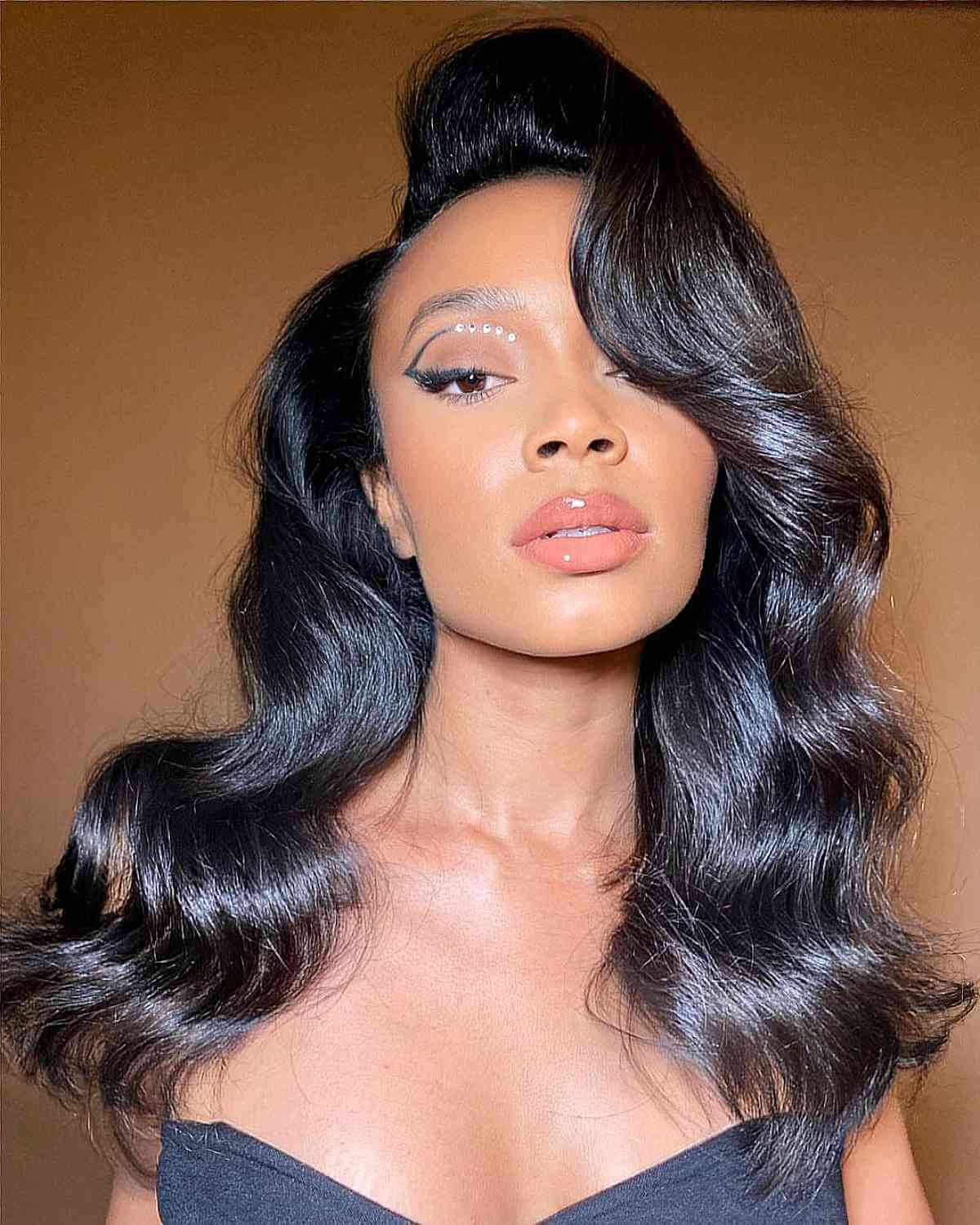 red carpet curls for african american woman over 40