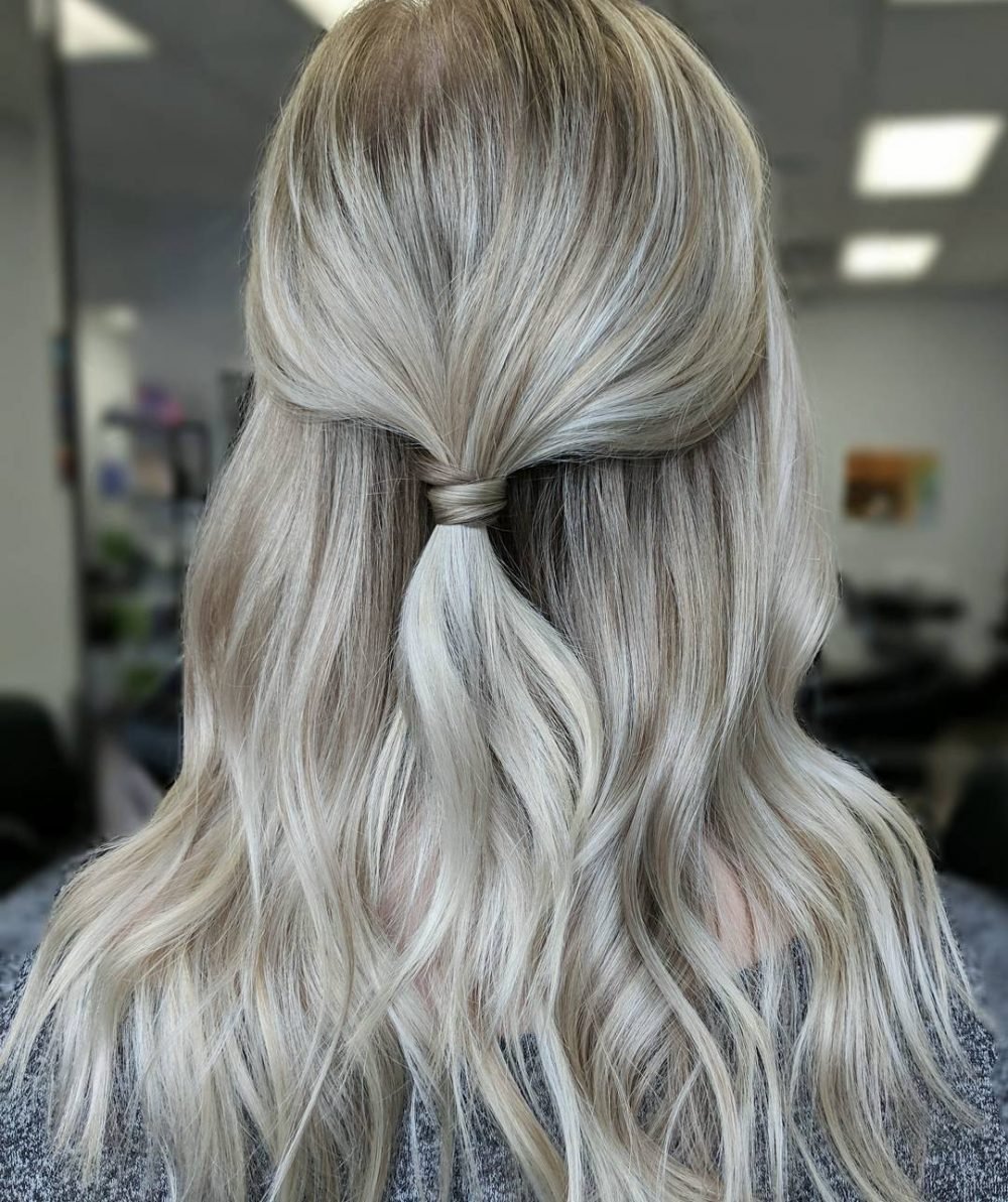 silver beach babe simple hairstyles