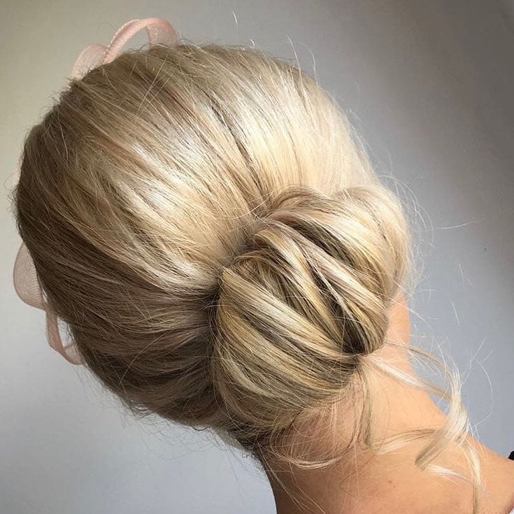 simple chignon