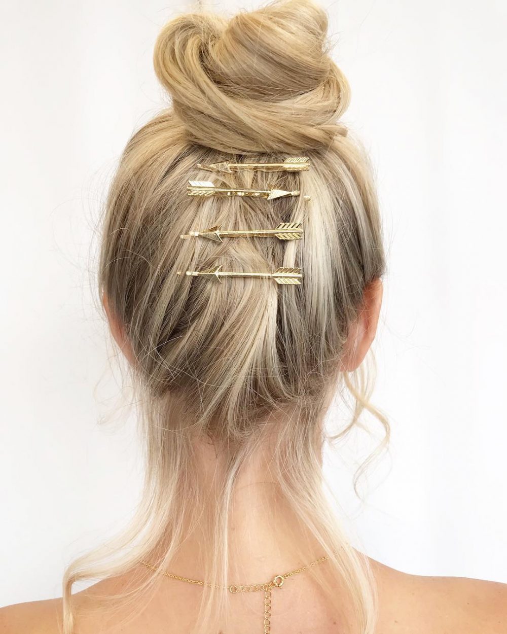 simple top knot