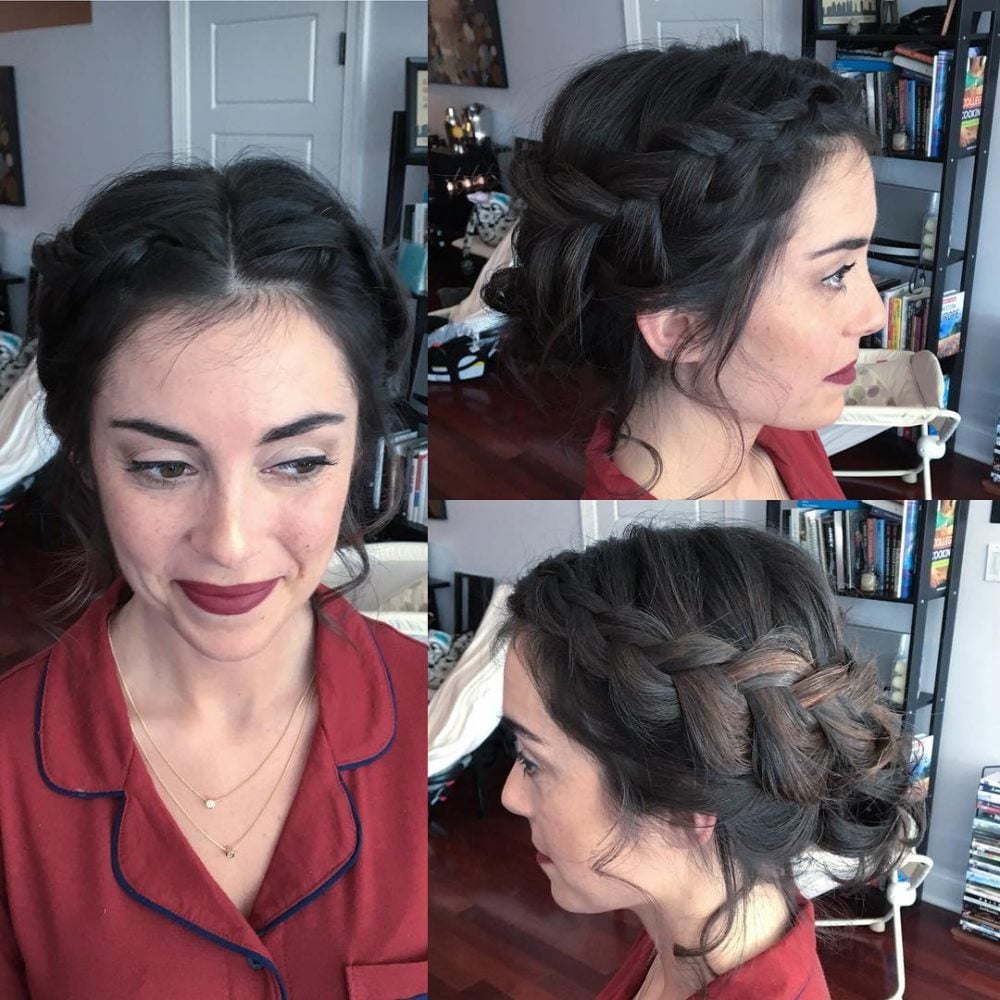 softly braided boho hairstyles