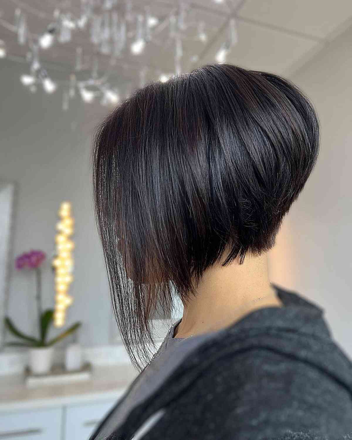 stacked bob haircuts with layers
