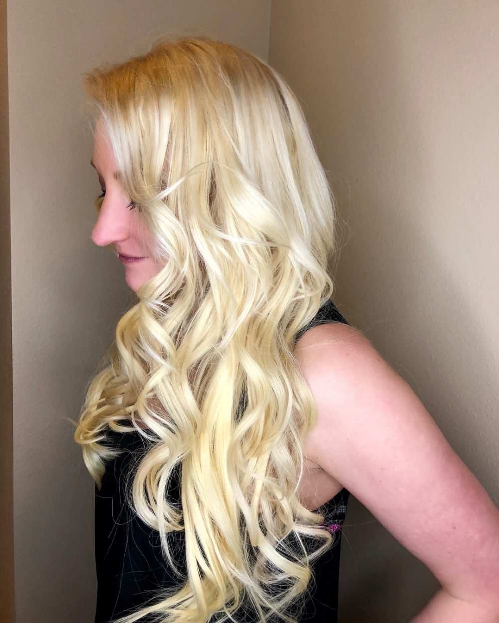 tumbling curls simple hairstyles