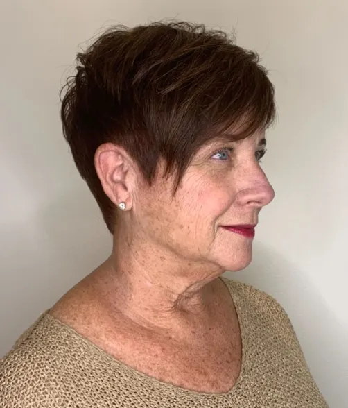 Short Crop with Undercut