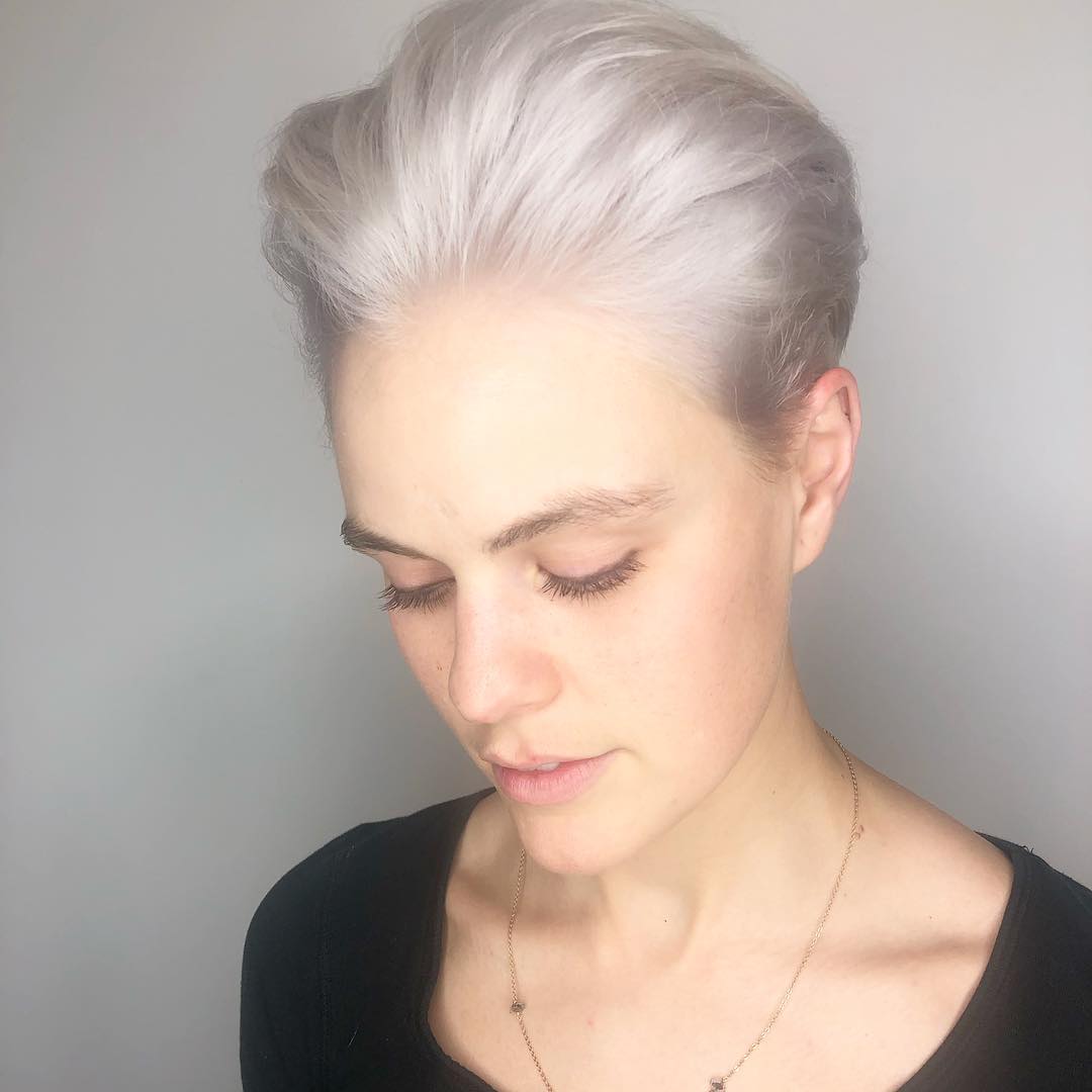 Sleeked Back Pixie