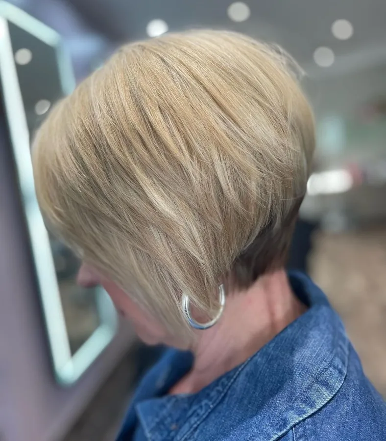 Two Tone Graduated Bob
