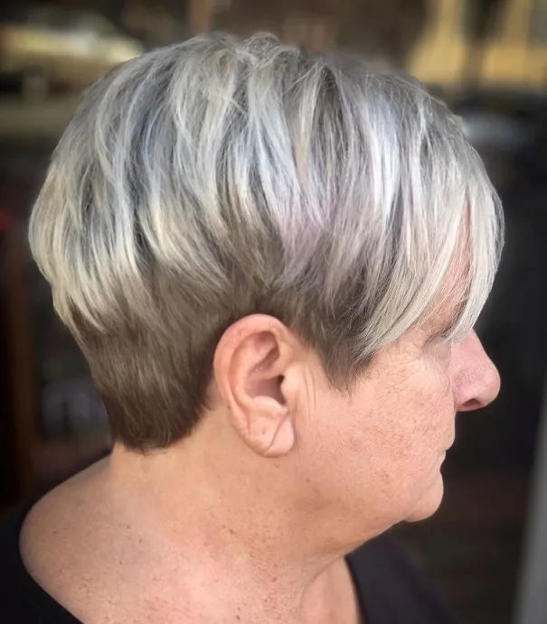 Undercut with Highlighted Top