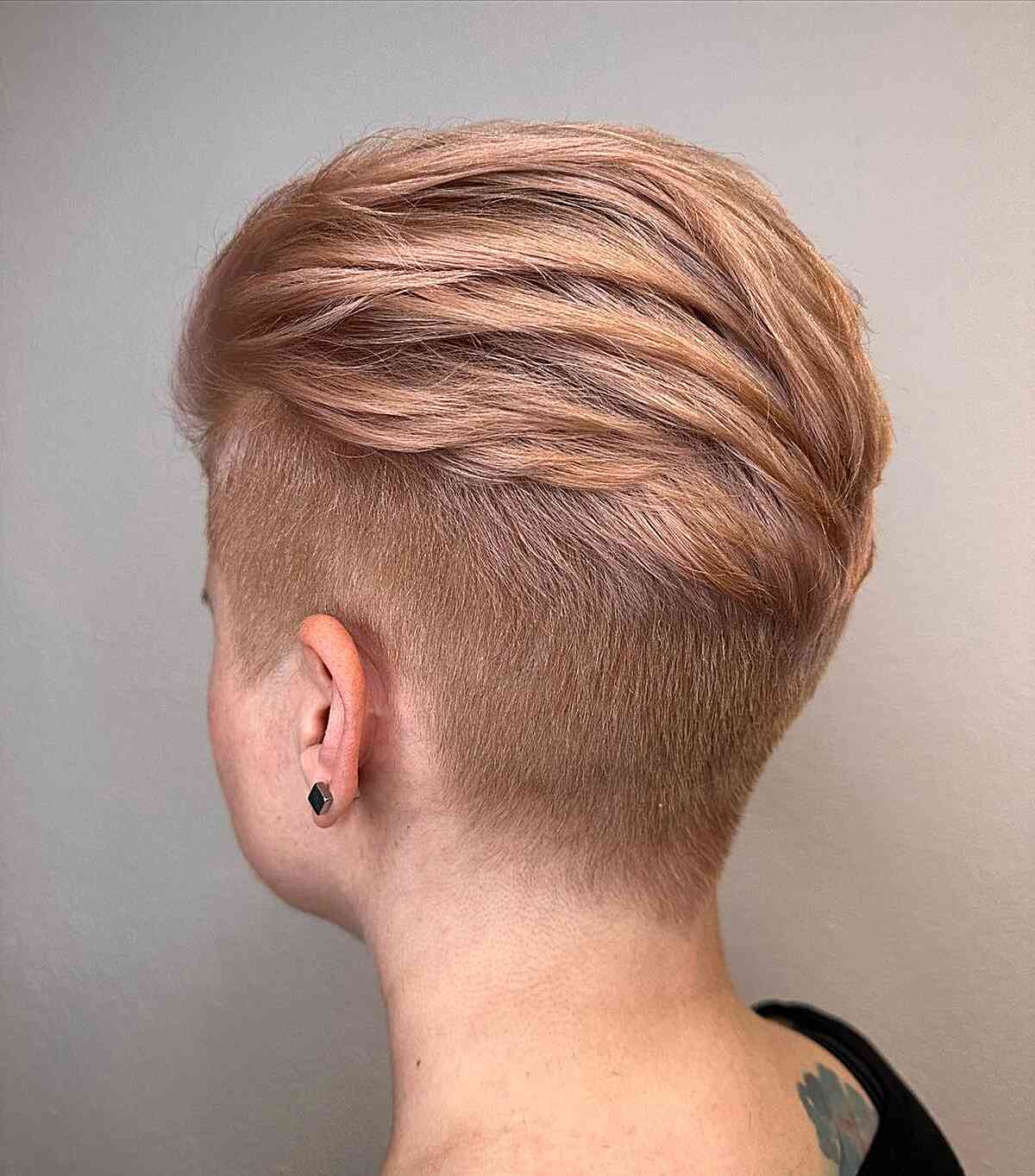 an androgynous mohawk