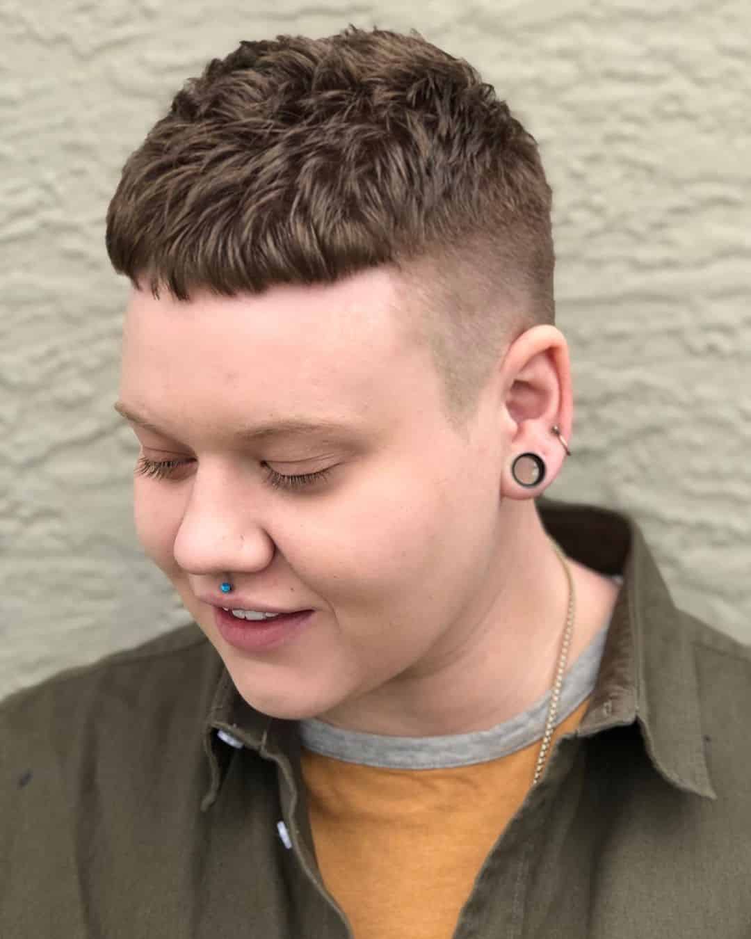 cute cut for round faces