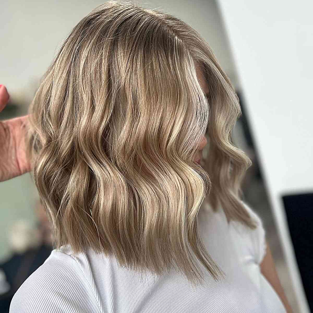 dirty summer blonde balayage