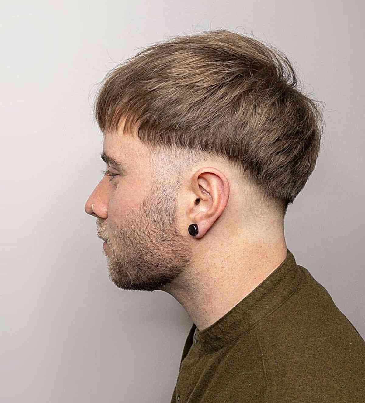 disconnected bowl edgar haircut for guys
