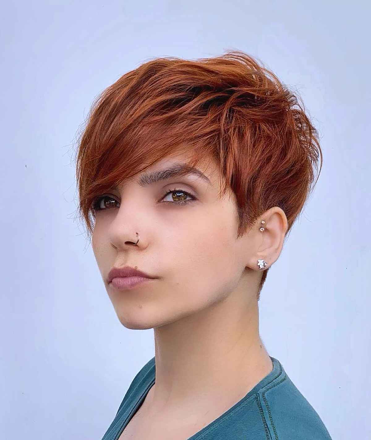 edgy pixie undercut style for women