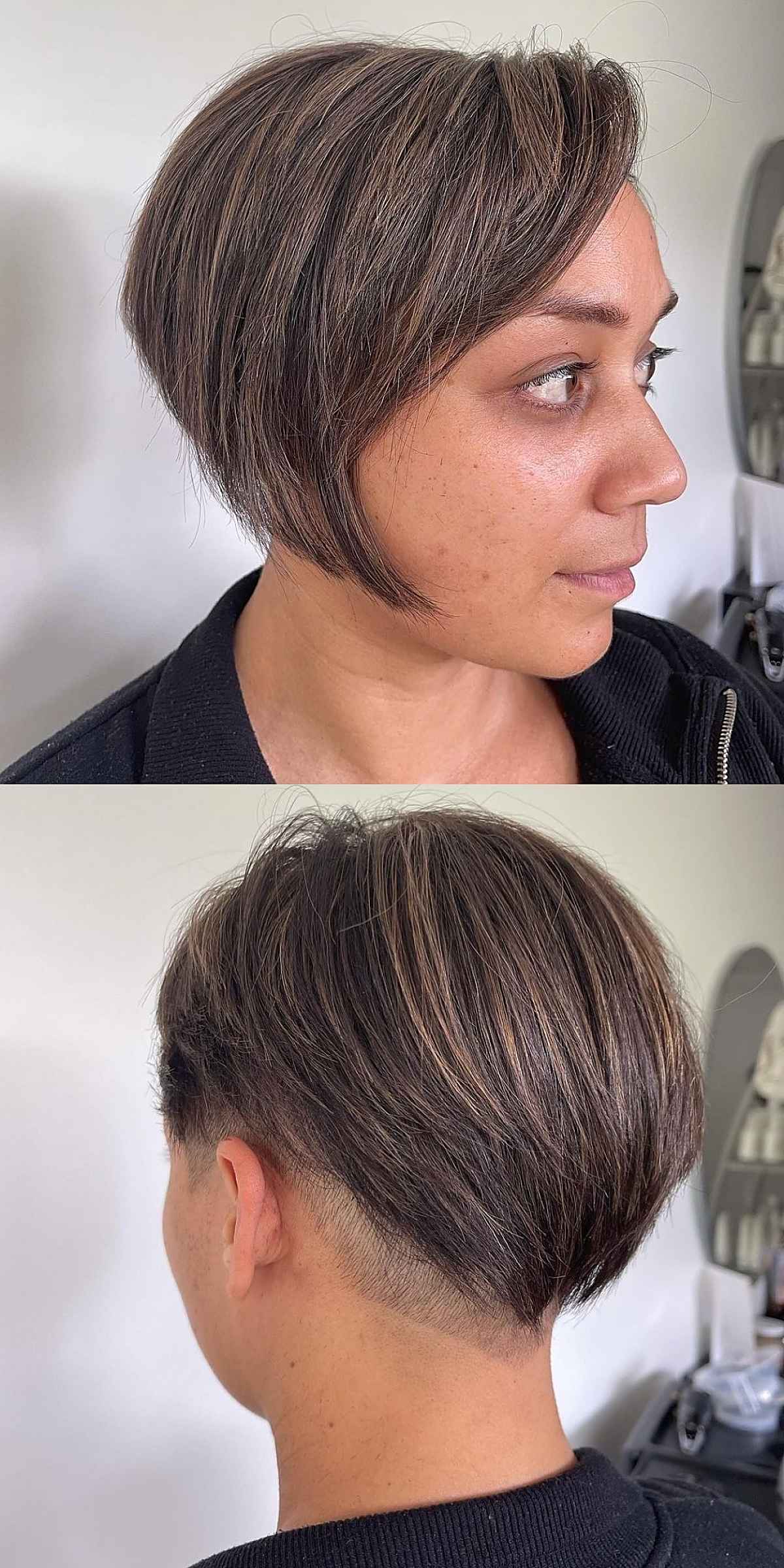 french pixie bob with an undercut