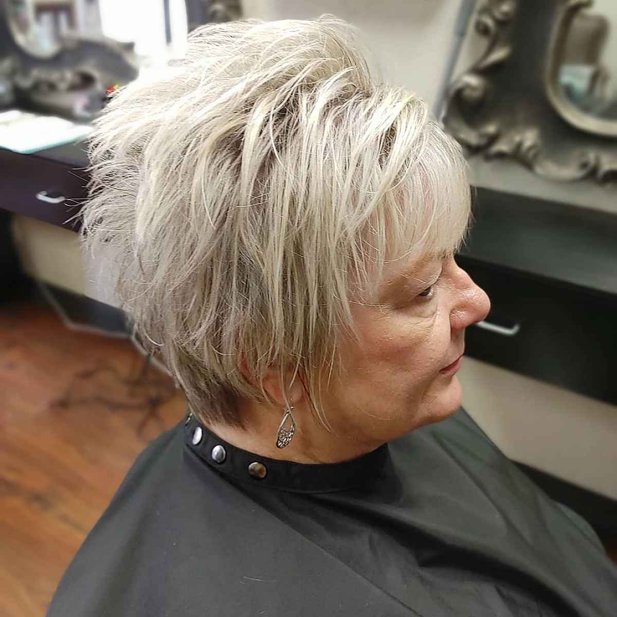 jane fonda inspired cut for 70 year old ladies