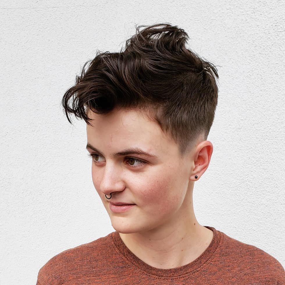masculine cut