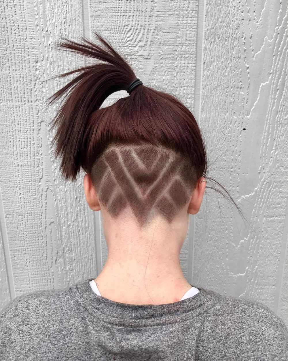 ponytail undercut