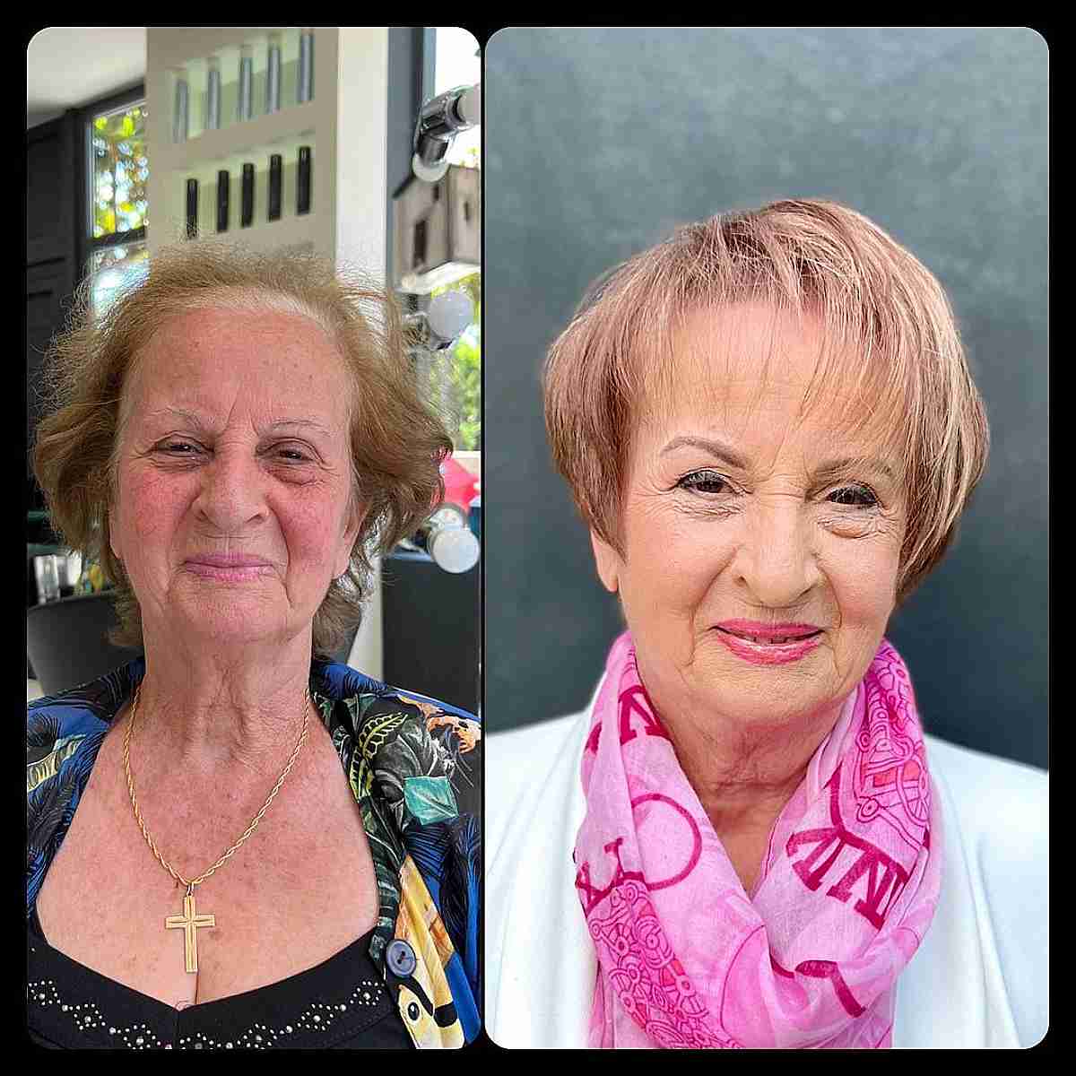 short haircut with wispy bangs for 70 year olds with fine hair