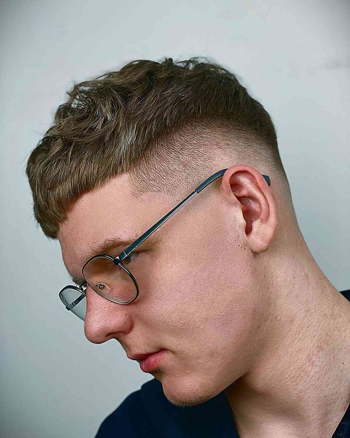 soft edgar style with high fade