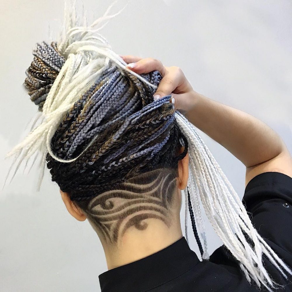 undercut braid