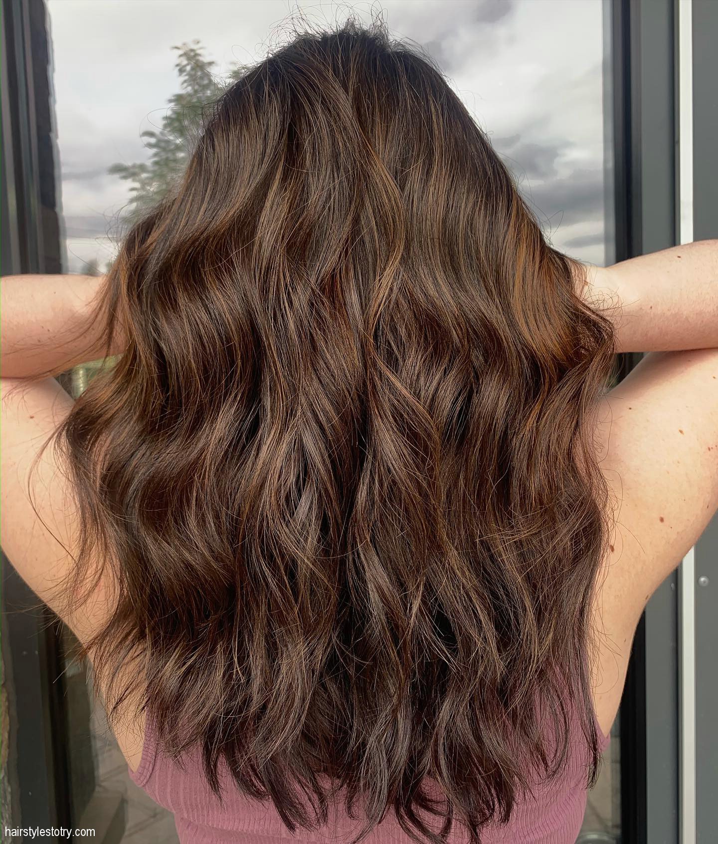 Golden Brown Hair Color