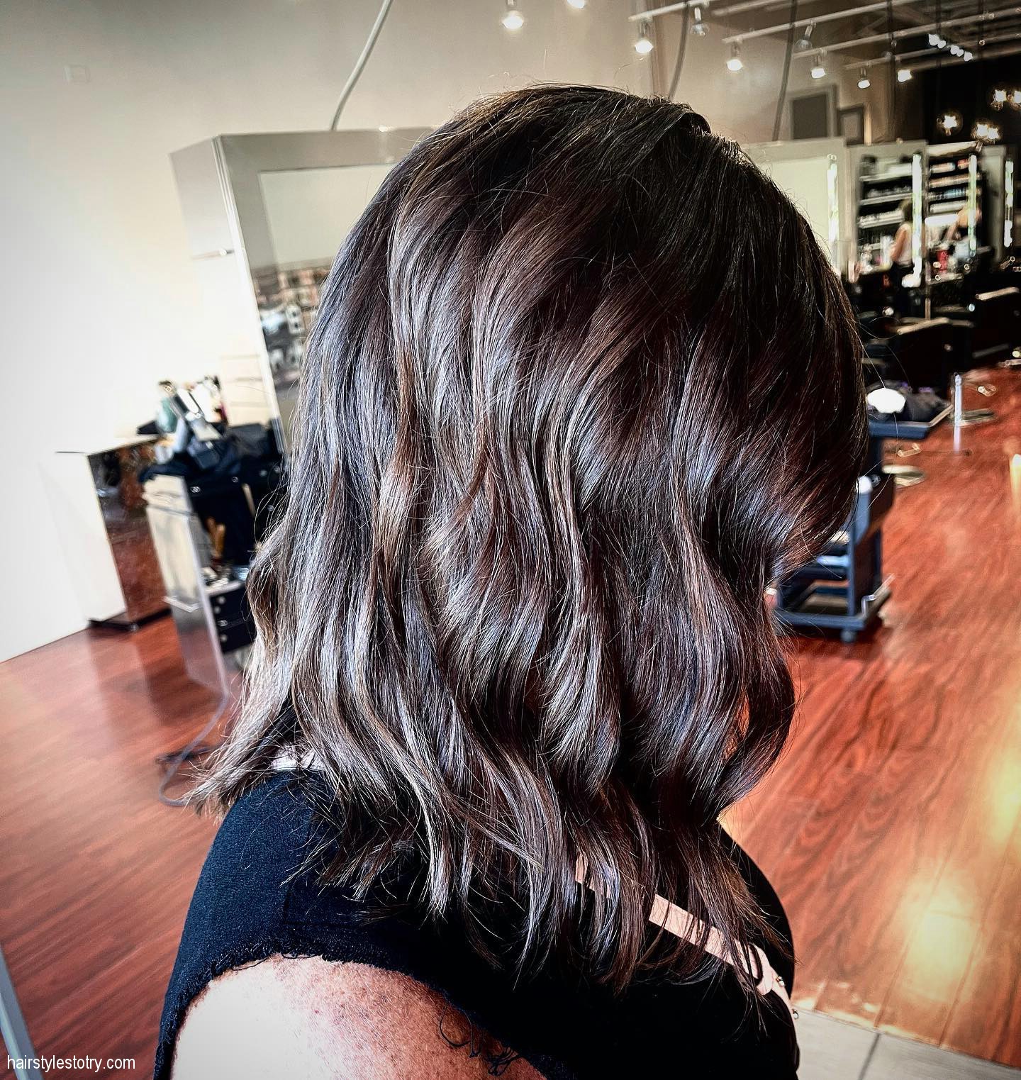 Rich Dark Warm Brunette Hair Color