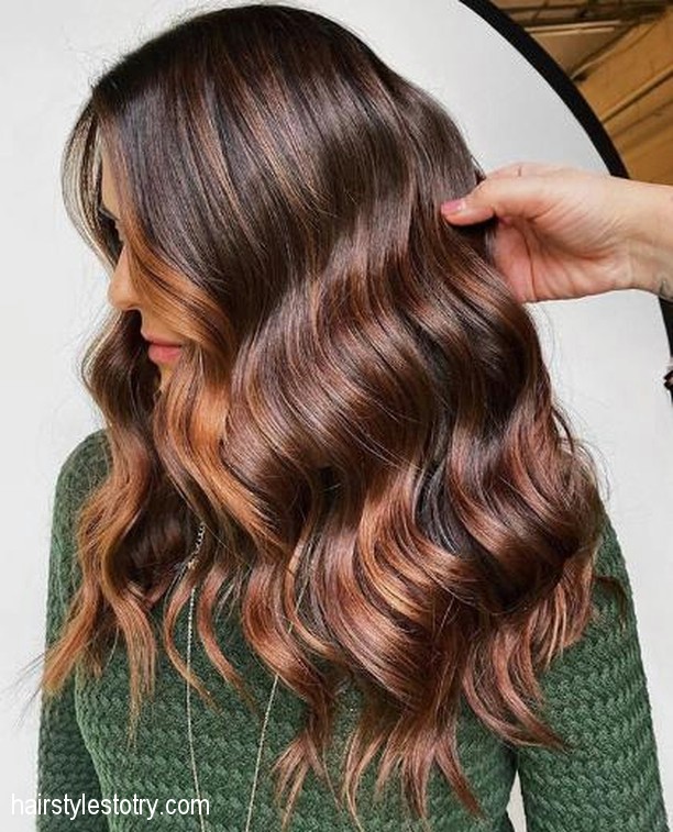 Rich Warm Brunette Hair Color