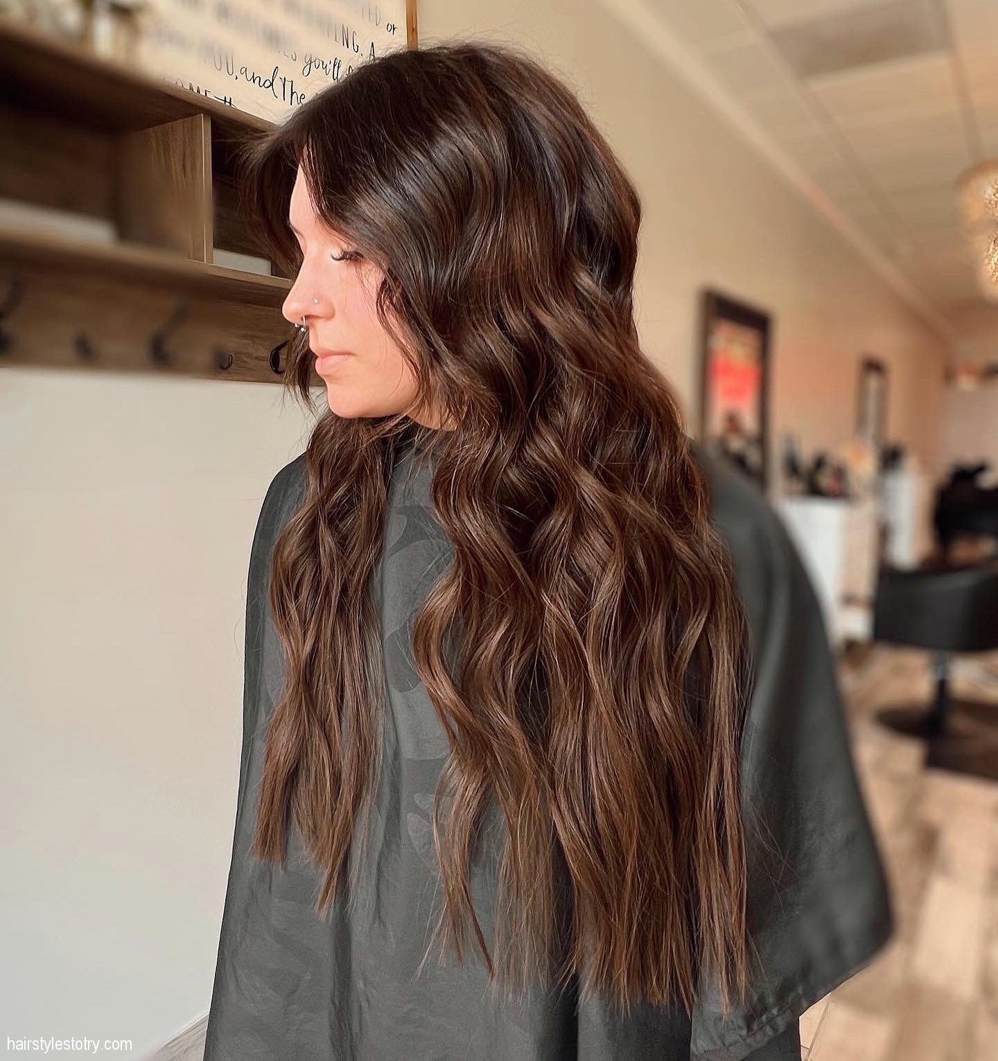 Warm Dark Brown Hair Color